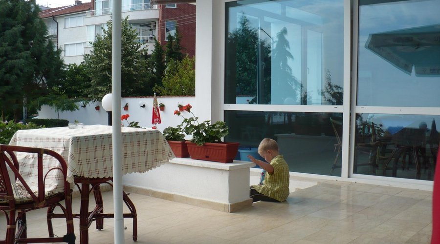 Hotel - taras kawiarni