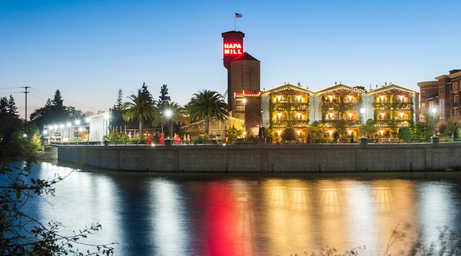 River View of the Inn at Sunset