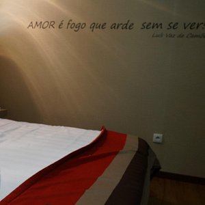 Motel Terra Calida in Viseu, image may contain: Cushion, Furniture, Bedroom, Bed