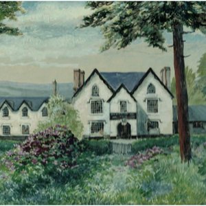 Water Color of the Severn Arms Painted by a Guest