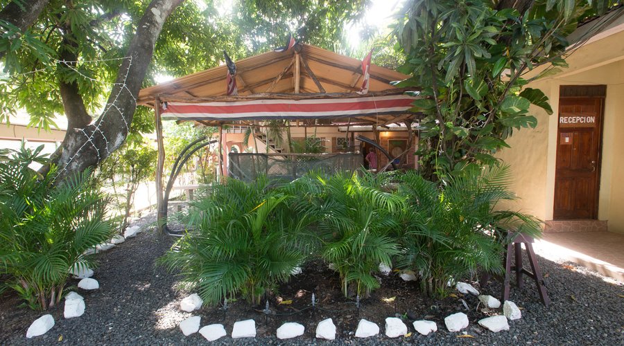 Grounds at the Cabinas Coco Azul