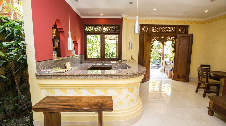 Lobby at the Mawa House