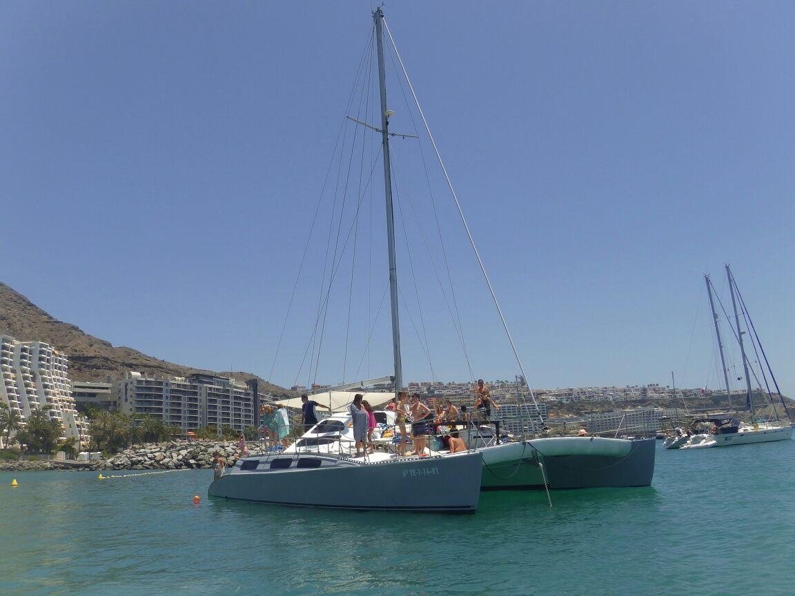 blue spirit catamaran gran canaria photos