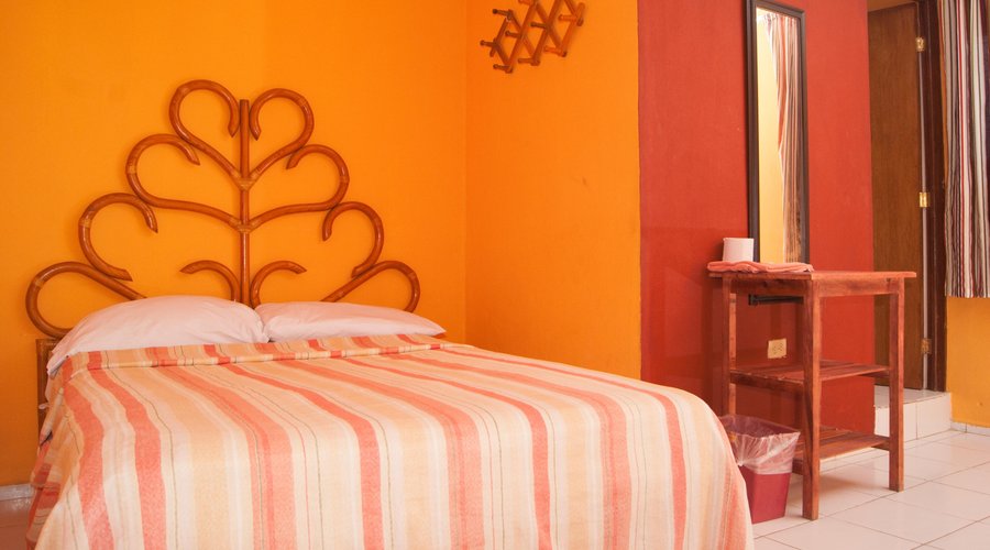1 cama (bed), clima (A/C), Tv cable, agua caliente (Hot water). $350 pesos dia. (Aprox 18 eur,dl