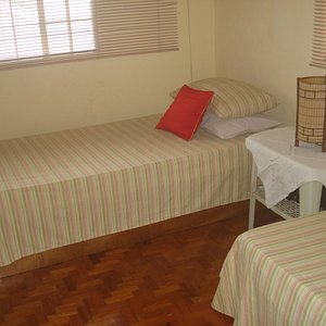 Upstairs Bedroom: Multiple Single Beds Configuration