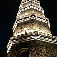 It looks wonderful at night.