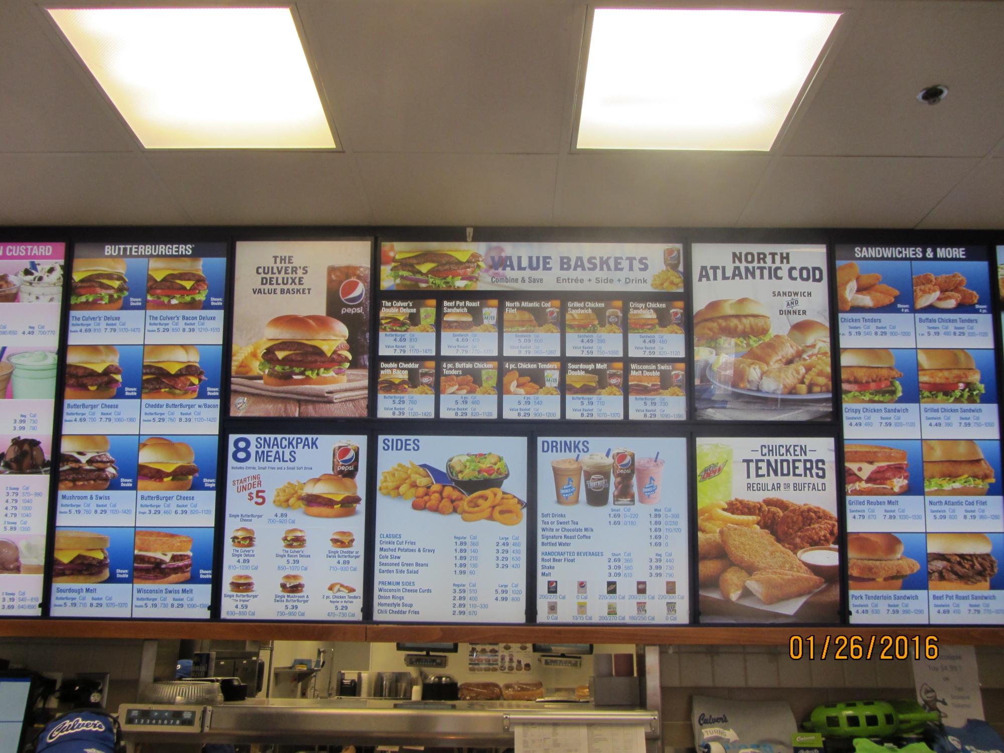 CULVER S West Valley City Menu Prices Restaurant Reviews Tripadvisor