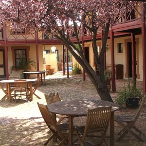 Our"Heritage Rooms" courtyard