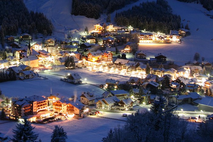 San Vigilio by night in winter