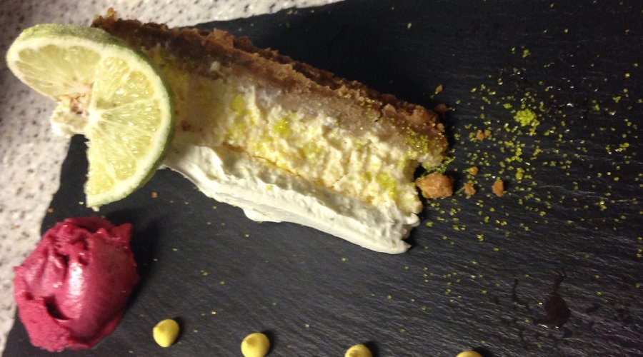 key lime cheesecake