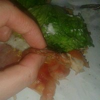 grosor de la hamburguesa