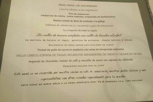 Menú