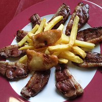 Magret de PATO con mermelada de fresa... Buenisima