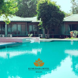 Swimming Pool with Pagoda View
