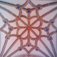 Techo de la capilla. (Museo)