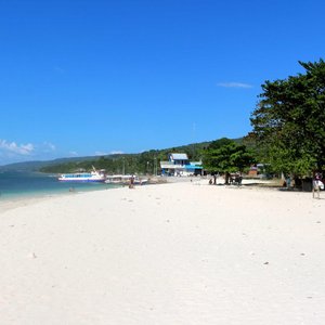 white sand beach