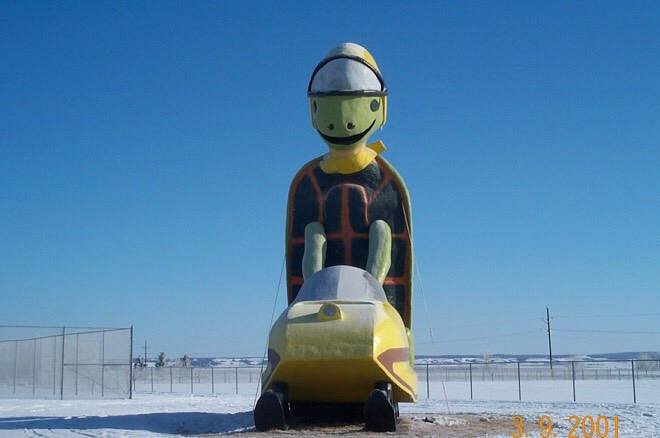 Tommy Turtle Statue image