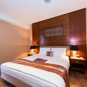 The Ya-Shiuan Standard Double Room at the Nine Plus Spa Hot Spring Hotel