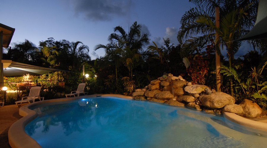 Pool In The Evening