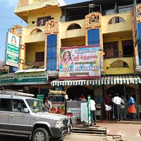Hotel Sri Kandaas - As seen from outside, from Bharathiyar Street, in Karaikal