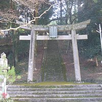 鳥居と石段