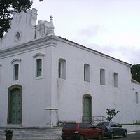 Igreja de Nossa Senhora do Rosário, localizada ma Prainha, em Vila Velha-ES.