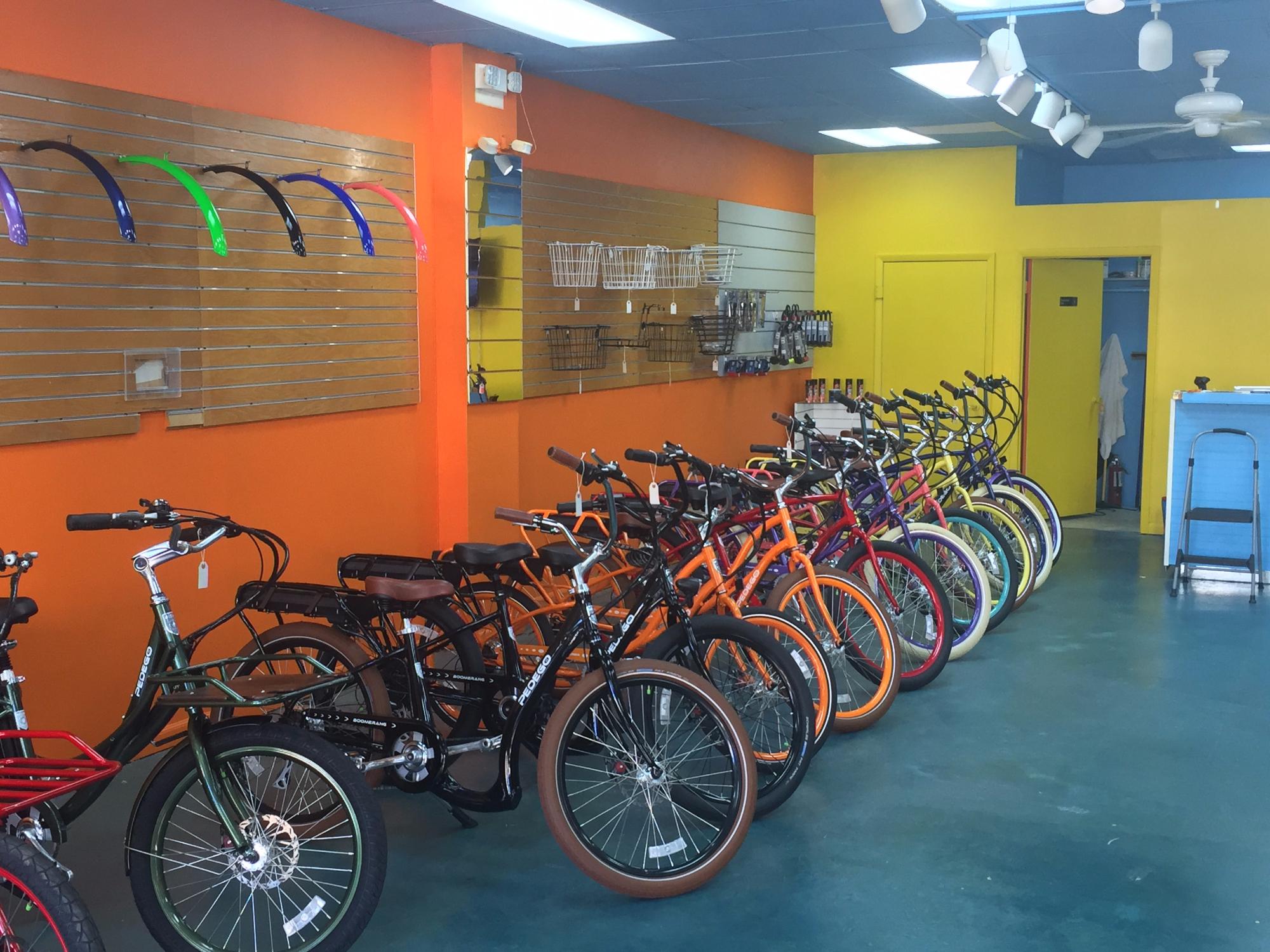 Pedego bike outlet shop near me