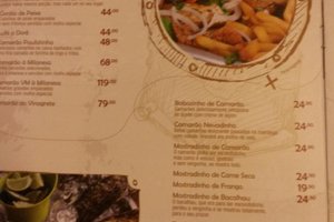 Cardápio