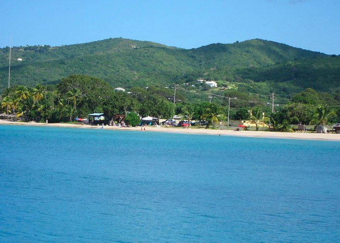 View of Fort Frederik Beach from Frederiksted Pier