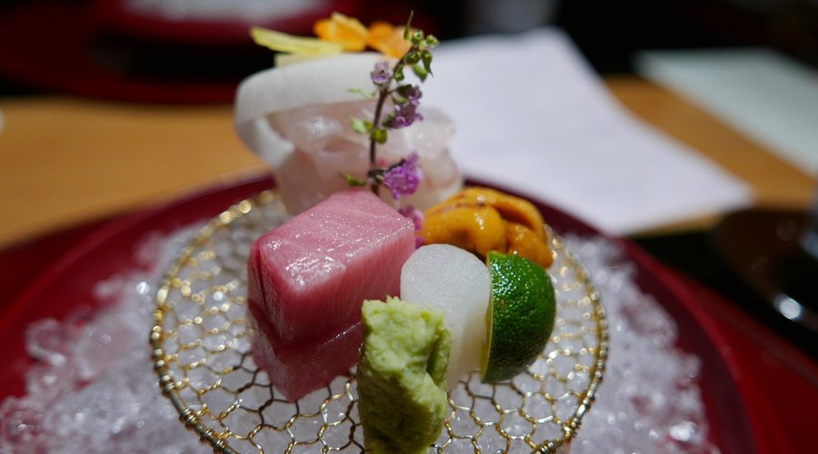 Sashimi course