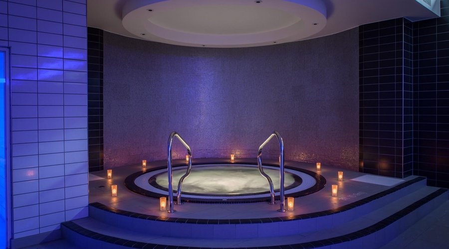 Relax and Unwind in our Jacuzzi in Mineral House Spa, Pool & Leisure Facilities is based on the