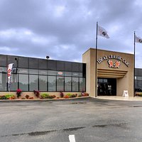 An outside look at our showroom.