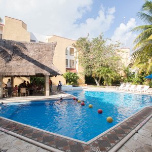 The Pool at the Hotel Plaza Caribe