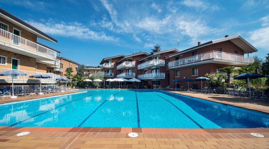 Our pool and solarium