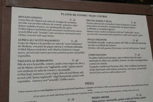 Menú