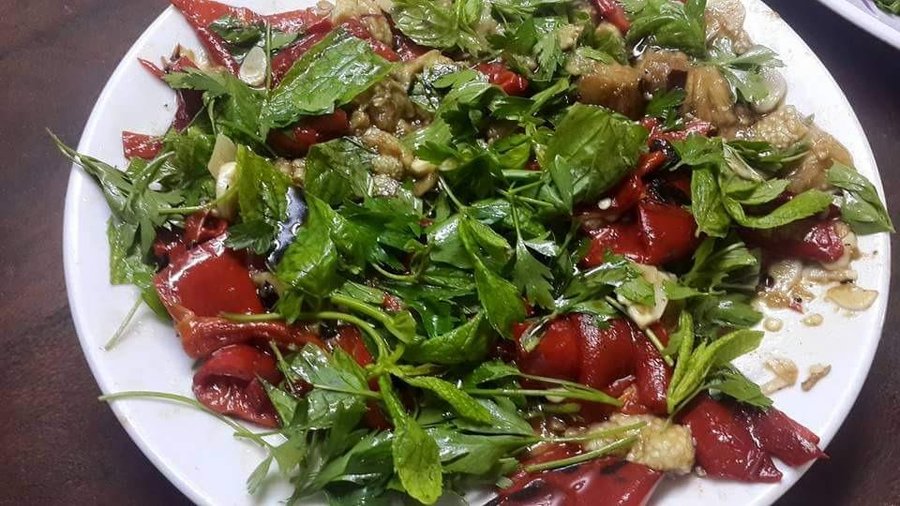 köz biberli salata