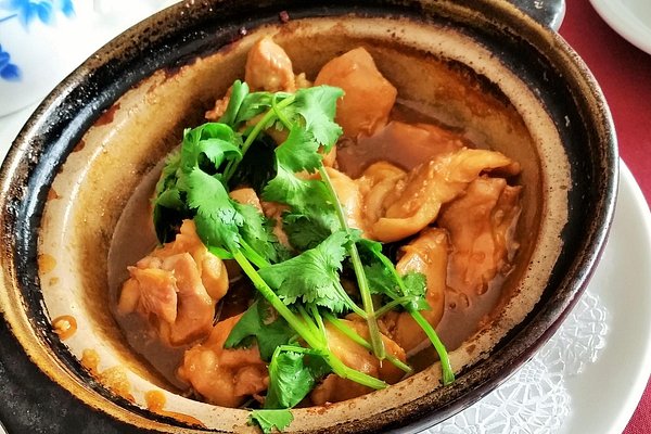 Our split pot. - Picture of Happy Lamb Hot Pot, San Francisco - Tripadvisor