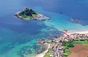 Marazion Hotel in Marazion, image may contain: Land, Sea, Nature, Outdoors