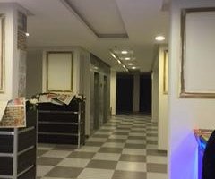 lobby under maintenance.