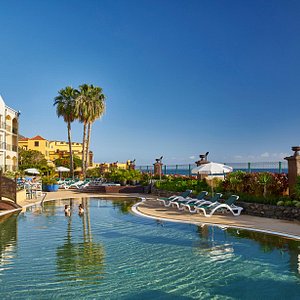 Porto Santa Maria Hotel in Madeira, image may contain: Resort, Hotel, Summer, Villa