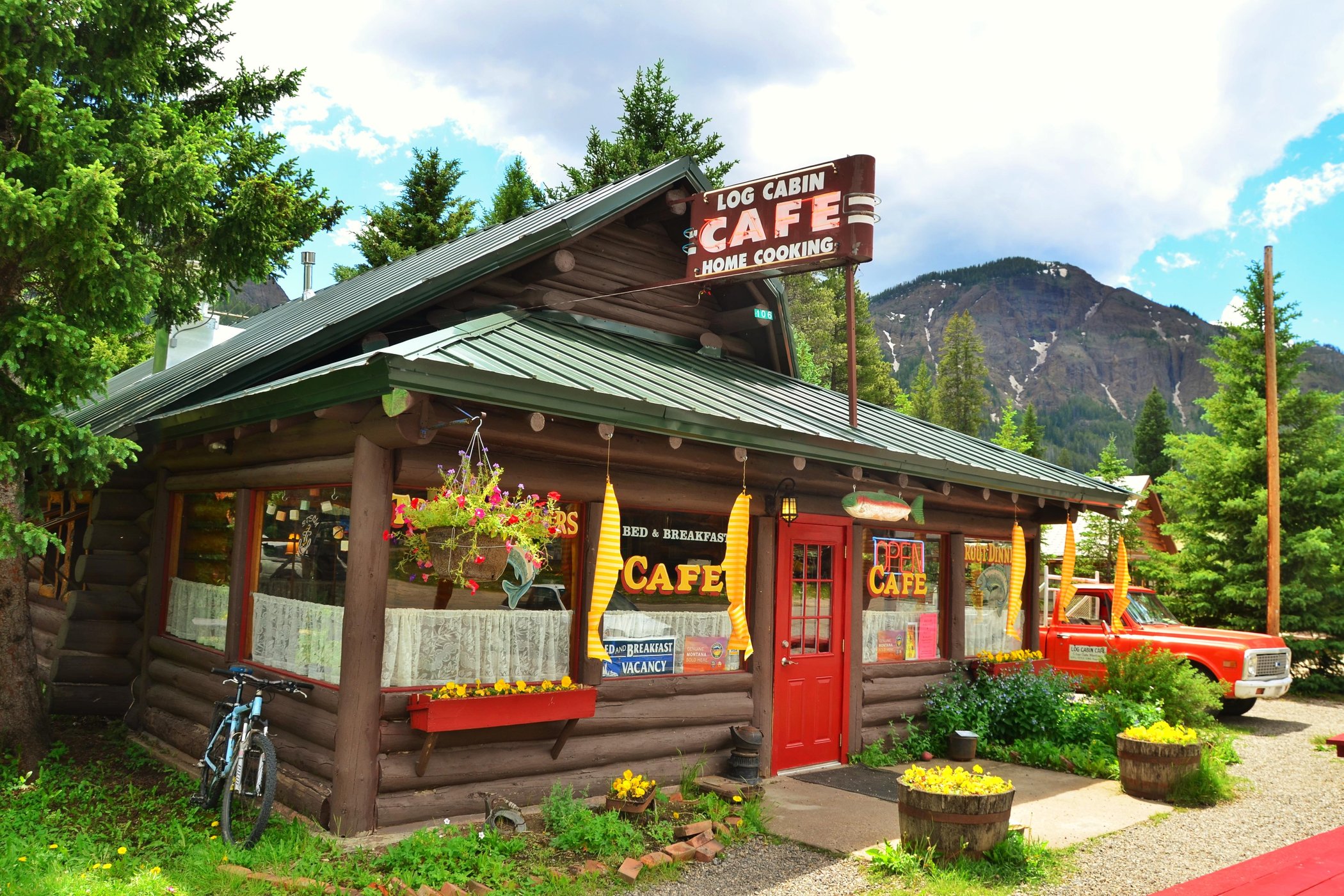 The Log Cabin Café by null