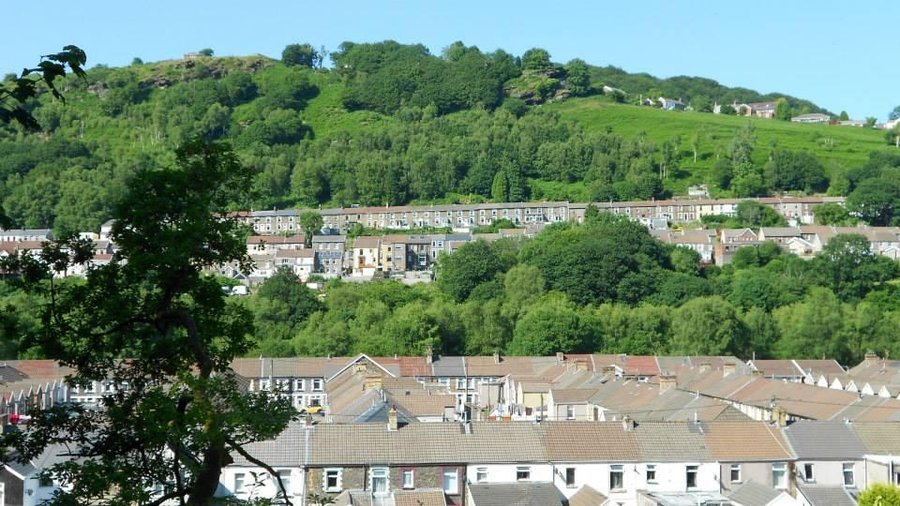 taken from path linking Ponty to Barry Sidings