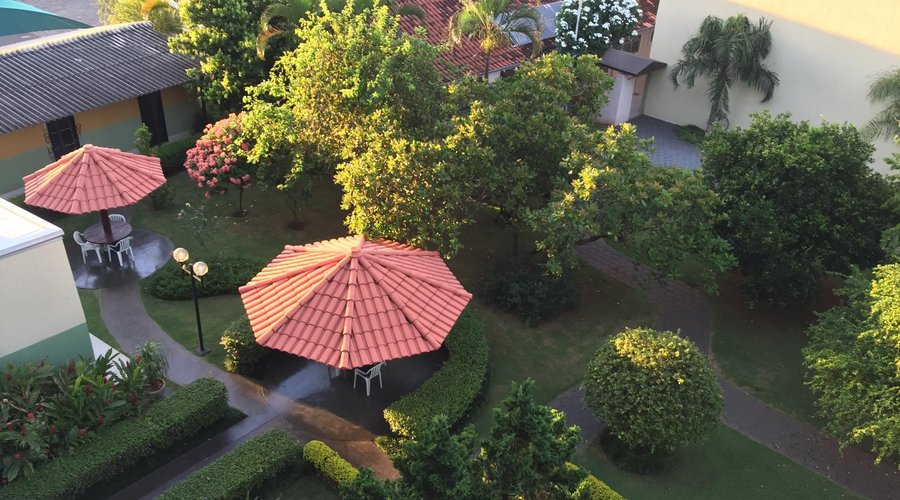 Jardim externo
