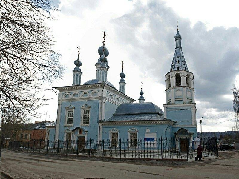Знаменского 68 калуга. Старообрядческая Церковь Калуга. Калужская Старообрядческая Знаменская Церковь. Знаменская Церковь (Калуга).