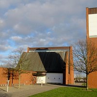 Gjesing Kirke, set fra vest
