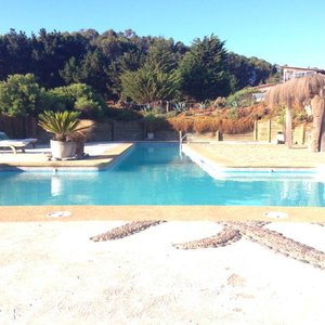 piscina semi temperada