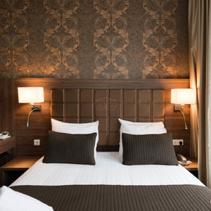 The Double Twin Room at the Hotel Wilhelmina
