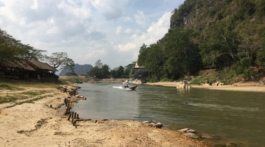 can take a boat to & from Chiang Rai, ask a tour operator