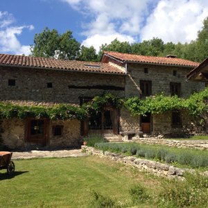 Vue de la maison principale