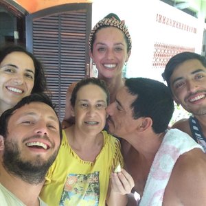 Esta foto refleja la relación que se tuvo con los dueños del lugar.  Glauco y jaqueline. Realmen